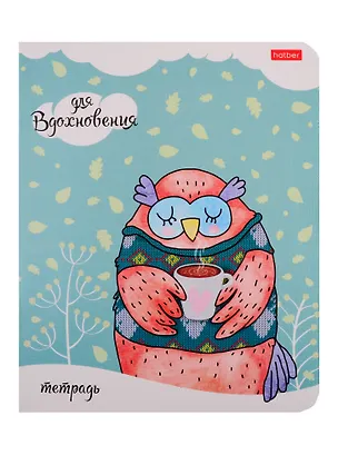 Тетрадь в линейку Hatber, "для Вдохновения", 18 листов, в ассортименте 255004