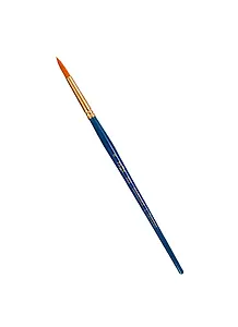 Кисть художественная Галерея, синтетика, круглая, короткая ручка №8, Гамма