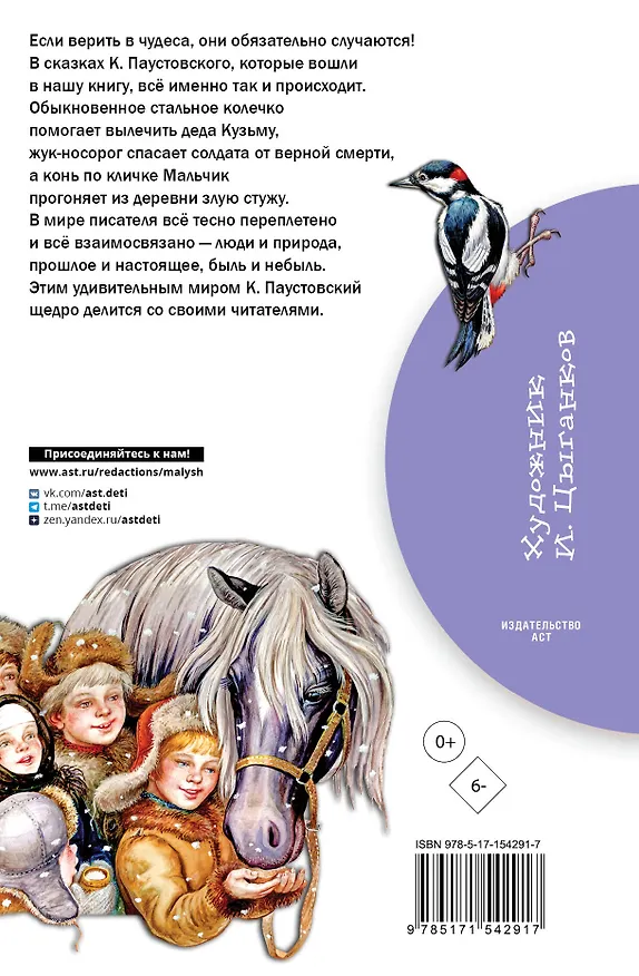Книга Стальное колечко. Сказки (Константин Паустовский) — 2
