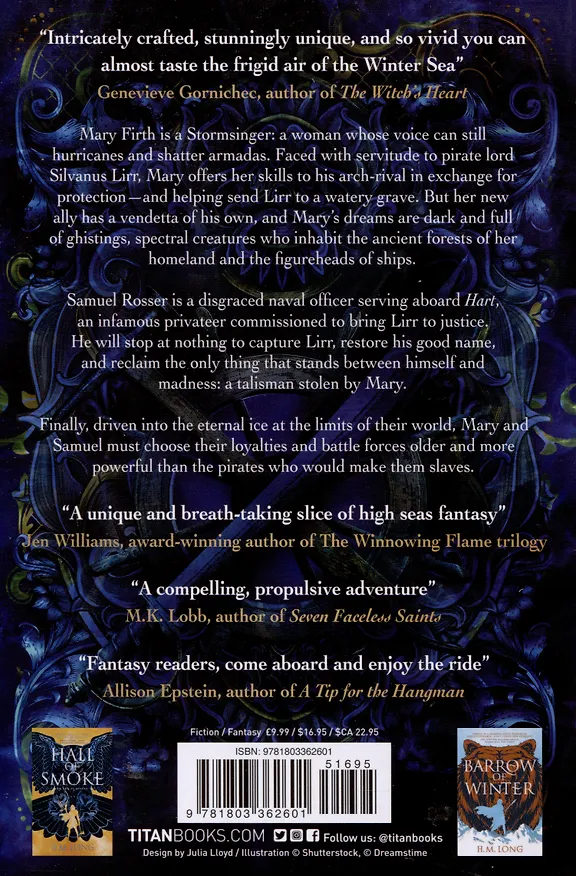 Книга Dark Water Daughter. Book one of the Winter Sea (Х.М. Лонг) — 2