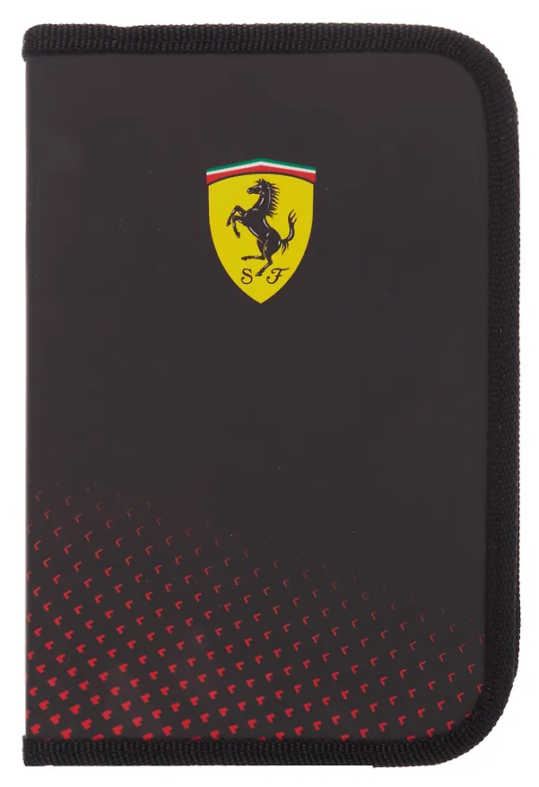 Пенал 1отд. "Ferrari" 20,5*14см, молния, инд.уп. 3155208 — 1
