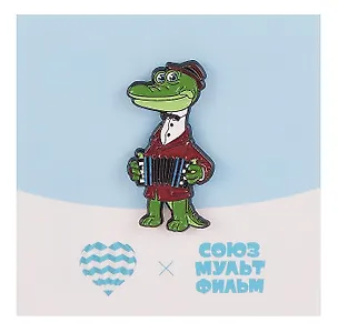 Значок СМФ Гена (металл) (4627077846858) 3108863