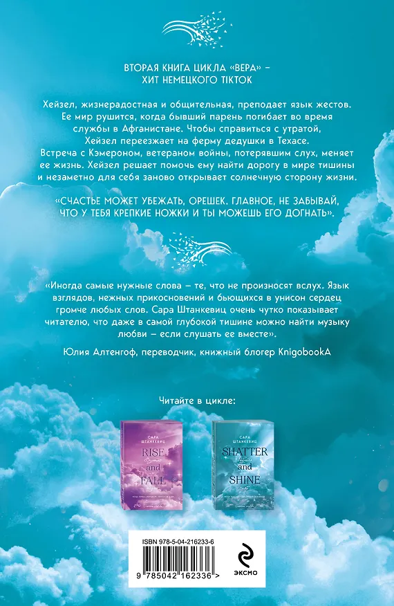 Книга Разбейся и сияй (Сара Штанкевиц) — 2