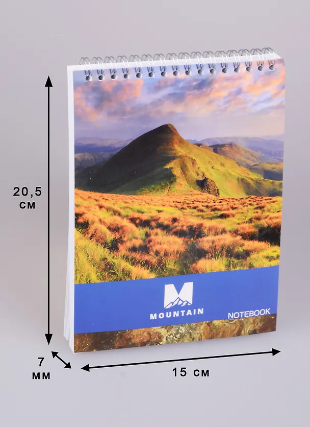Блокнот "Mountain" А5 80 листов клетка 242941 — 2