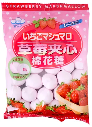 Зефир с клубничной начинкой EIWA, 90г 2928995