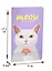 Записная книжка А6+ 24л кл. 90*170мм "Meow" сшивка, ассорти, Languo — 241876 — 2