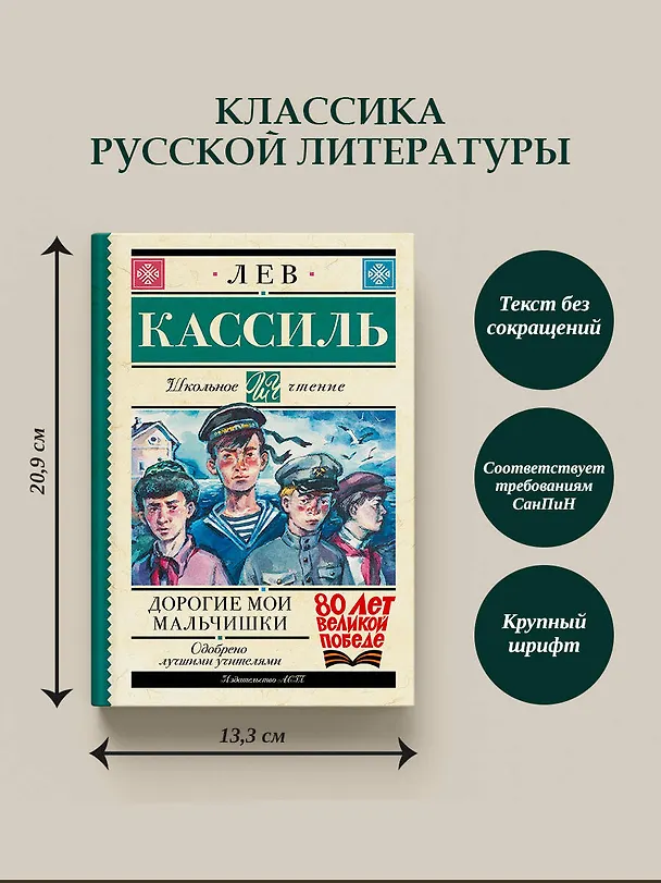 Книга Дорогие мои мальчишки (Лев Кассиль) — 6