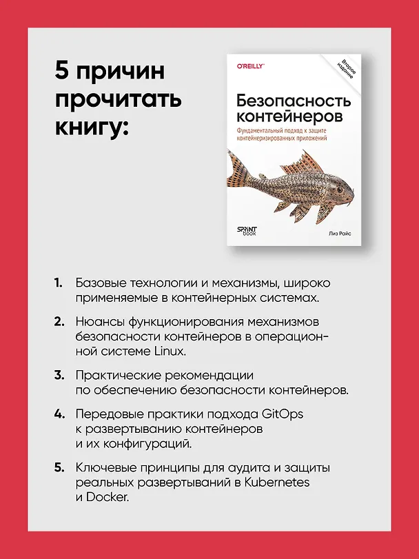 Книга Безопасность контейнеров. Фундаментальный подход к защите контейнеризированных приложений. 2-е изд. (Лиз Райс) — 7