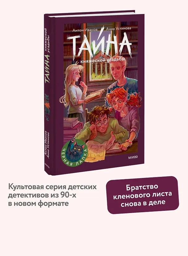 Книга Тайна княжеской усадьбы (Антон Иванов, Анна Устинова) — 6