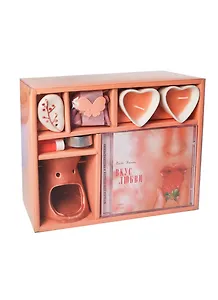 Набор ароматический подарочный с CD Вкус любви Роза (22х16х2) (CD2L01)