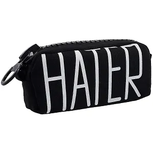 Пенал с большой молнией "Hater", 21.5 х 10.5 см