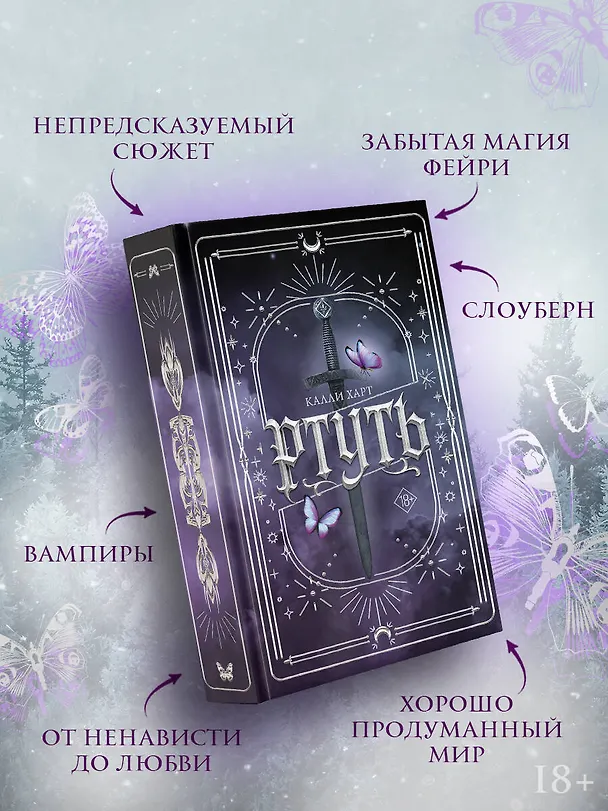 Книга Ртуть (выбор фанатов) (Калли Харт) — 9
