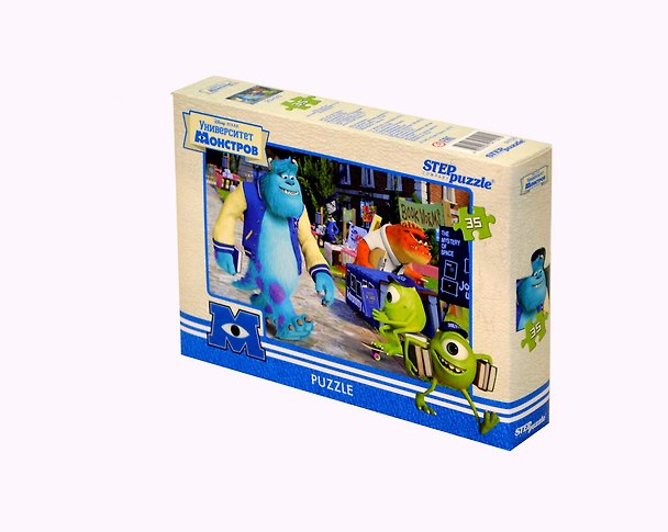 Пазл Disney Pixar Университет монстров Step puzzle 35эл 28*33 91121 2381555 — 1
