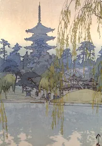 Тетрадь нелинованная "Пруд Сарусава", B5, 32 листа