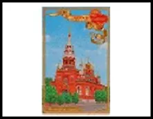 ГС магнит полимер Пермь Вознесенско-Феодосиевская церковь 8*5,5 см 491227 2322630