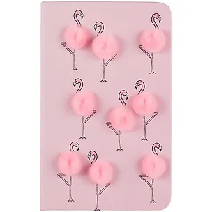 Записная книжка А6 110л лин. "Пушистый фламинго" 7БЦ 251677