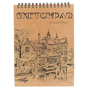 Скетчбук «Город» 80 листов, А4