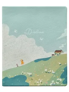 Дневник шк. "Dreamer" иск.кожа, интегр.переплёт, ляссе
