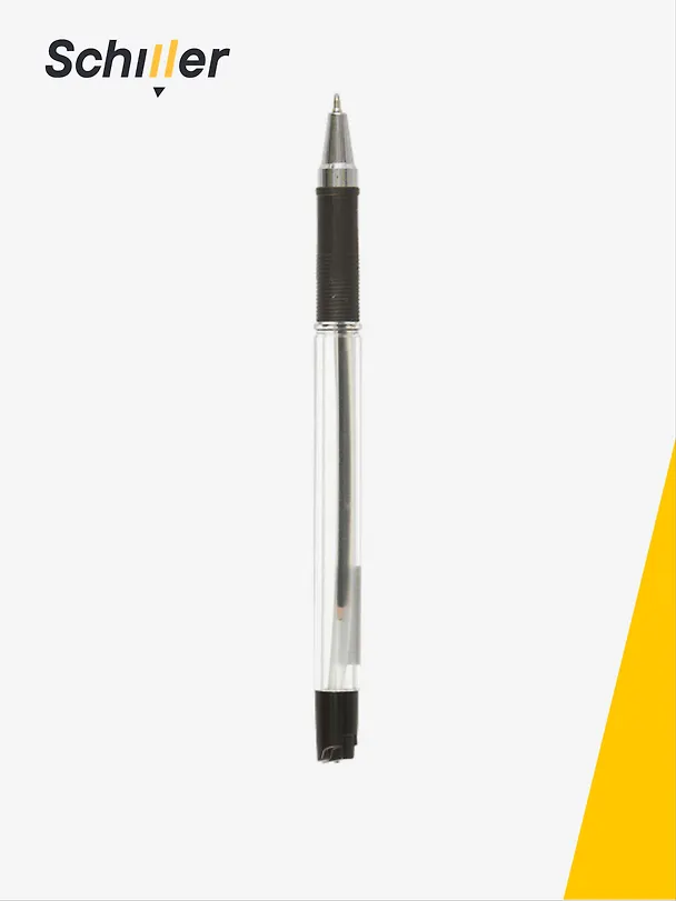 Шариковая ручка чёрная 0,5 мм, Element, Schiller 2997016 — 2