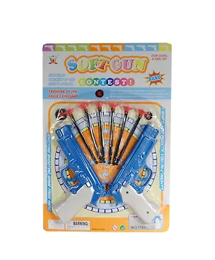 Набор Пистолеты (2шт) со стрелами-присосками (6шт) (452559) (блистер) 2395585