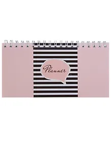 Планинг недатированный 64 листов "Модные полоски" карманный