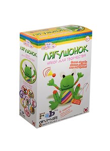 Набор для творчества Чудо-Творчество FABric animals. Сшей игрушку «Лягушонок»