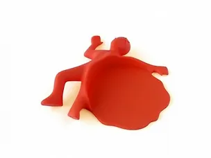 Подставка под горячее "Положи на Стэна" красная (SK DEADSTAN1) 2368597