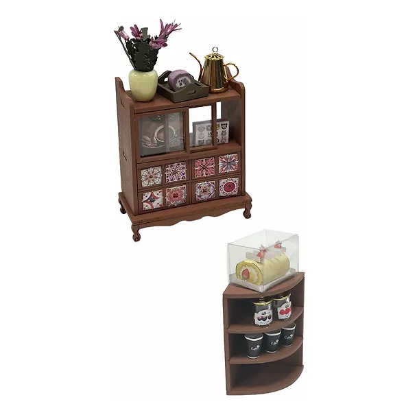 Румбокс MiniHouse DIY "Летнее кафе". Сборная модель (28.6х20.2х18.5) 3059146 — 4