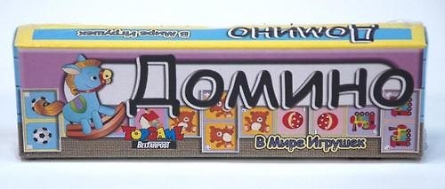 НИ Домино В мире игрушек (00141) (TopGame) (3+) (коробка) 2348338 — 1