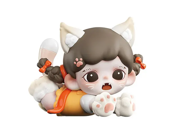 Коллекционная фигурка Кошачье личико, серии Зора TNT Space, высота 8.5см, Blind Box, 12-T3012-7 3143657 — 7