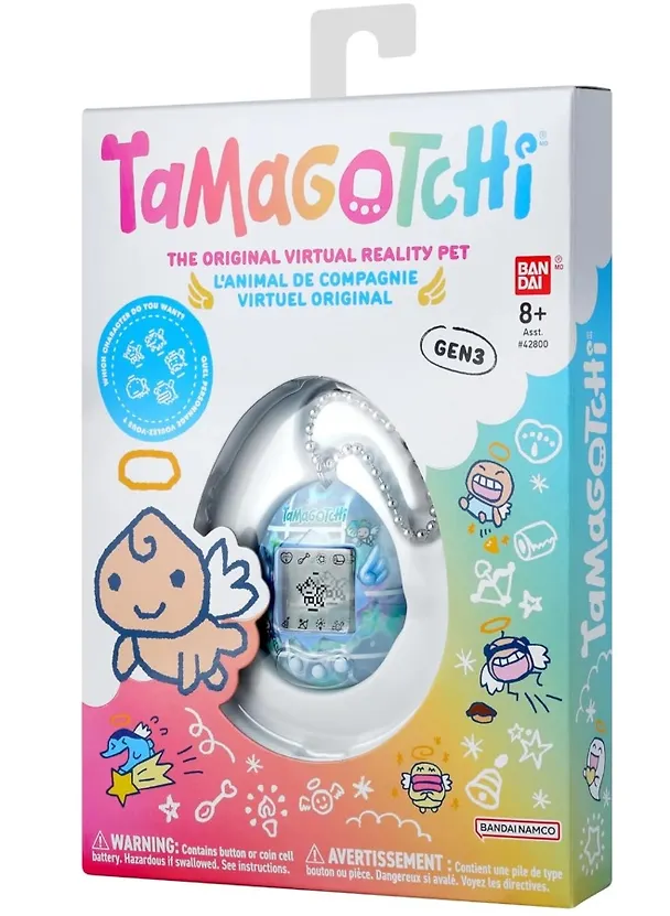 Тамагочи. Интерактивная игрушка Ориджинал Энджел Рэйни. Tamagotchi 3153200 — 2