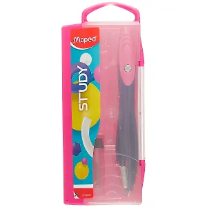 Циркуль школьный "Study Pop", металлический, с грифелем