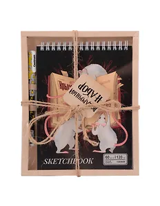 Блокнот А5 60 листов "Крыссовет" + ручка шариковая автоматическая синяя