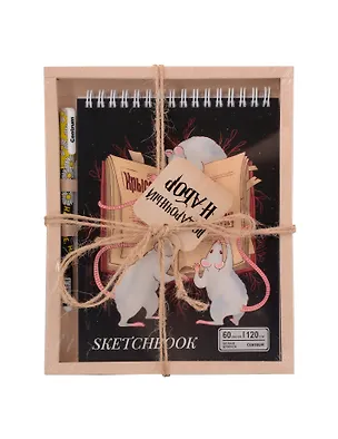 Блокнот А5 60 листов "Крыссовет" + ручка шариковая автоматическая синяя 3100661