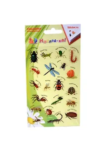 Наклейка декоративная леденцовая 1 Насекомые 1 (95х185) (Наклей-ка) (упаковка)