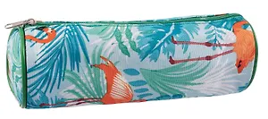 Пенал-тубус "Flamingo jungle"