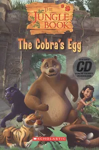 Popcorn Rdr: Lev 1: The Jungle Book: Cobras Egg with CD