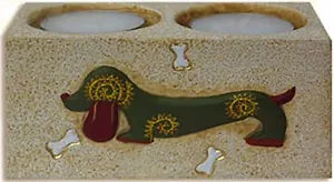 Подсвечник сувенирный двойной (Арт.4286)