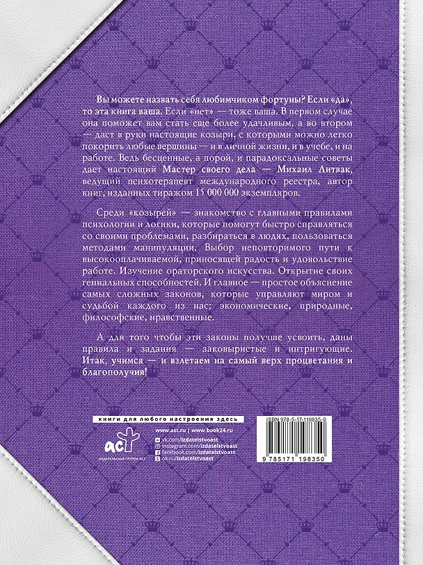 Книга Психология успеха (Михаил Литвак) — 2