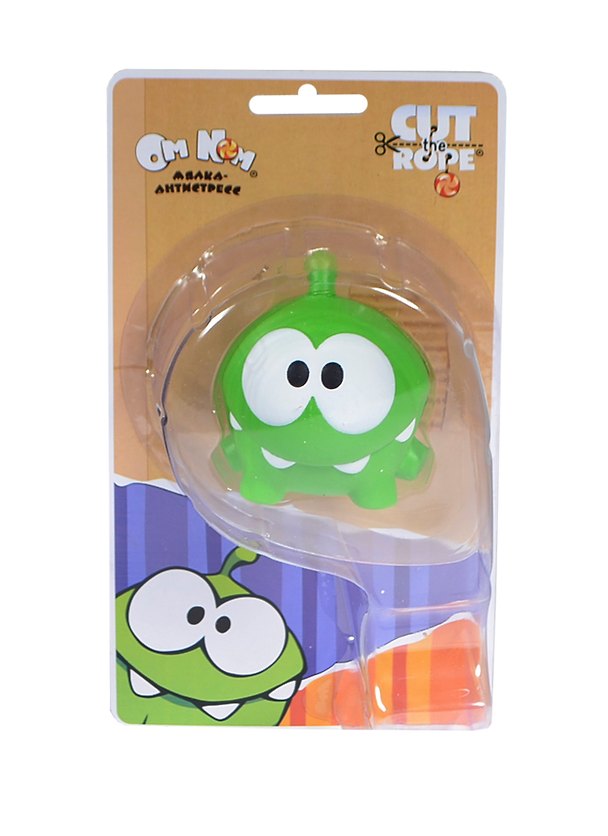 1TOY/Вантой, Альфа Геймс Мялка фигурная Ом Ном" 6см в блистере в асс." 2397907 — 1