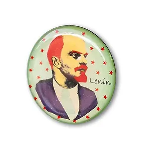 Магнит круглый "Pop-Art Ленин"