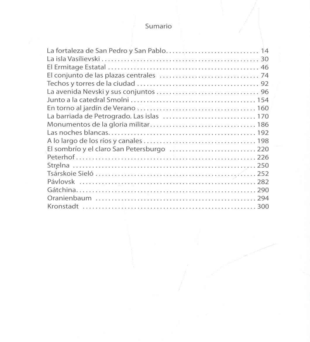 

San Petersburgo / Санкт-Петербург Альбом на испанском языке