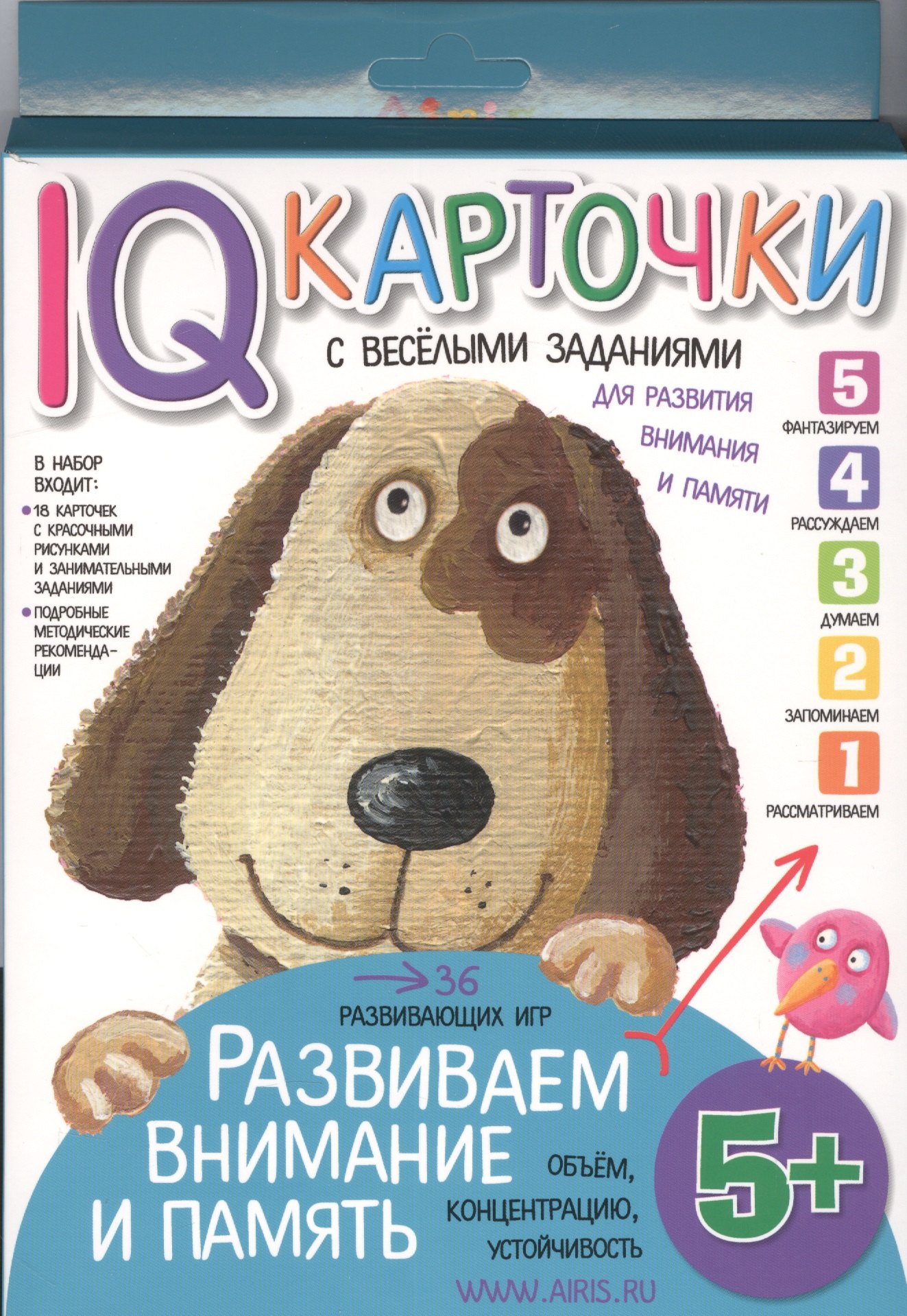 

Карточки с веселыми заданиями. Развиваем внимание и память 5+