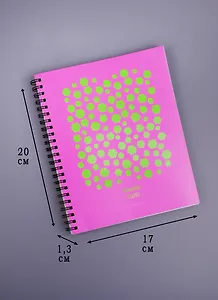 Тетрадь в клетку Unnika, "Насыщенные цвета (орнамент)", 96 листов, в ассортименте