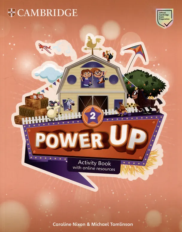 Книга Power Up. Level 2. Activity Book With Online Resources And Home Booklet (комплект из 2-х книг) (Michael Tomlinson, Caroline Nixon, Kathryn Escribano) — 2