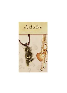 Кулоны в асс. 1 Подвеска Сова на ветке бронза (QA 3751) (14021162) (упаковка)