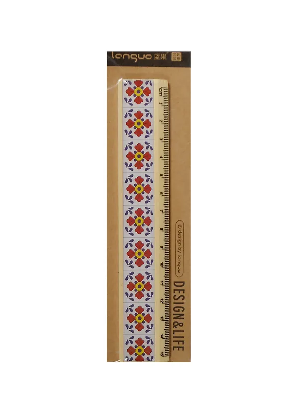 Линейка Rococo style бордовый (0608011) 2452699 — 1