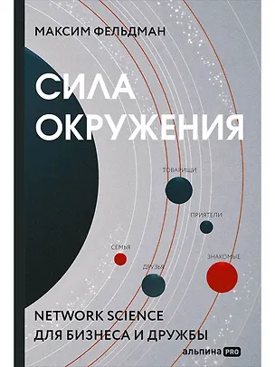 Книга Сила окружения: Network-science для бизнеса и дружбы (Максим Фельдман)