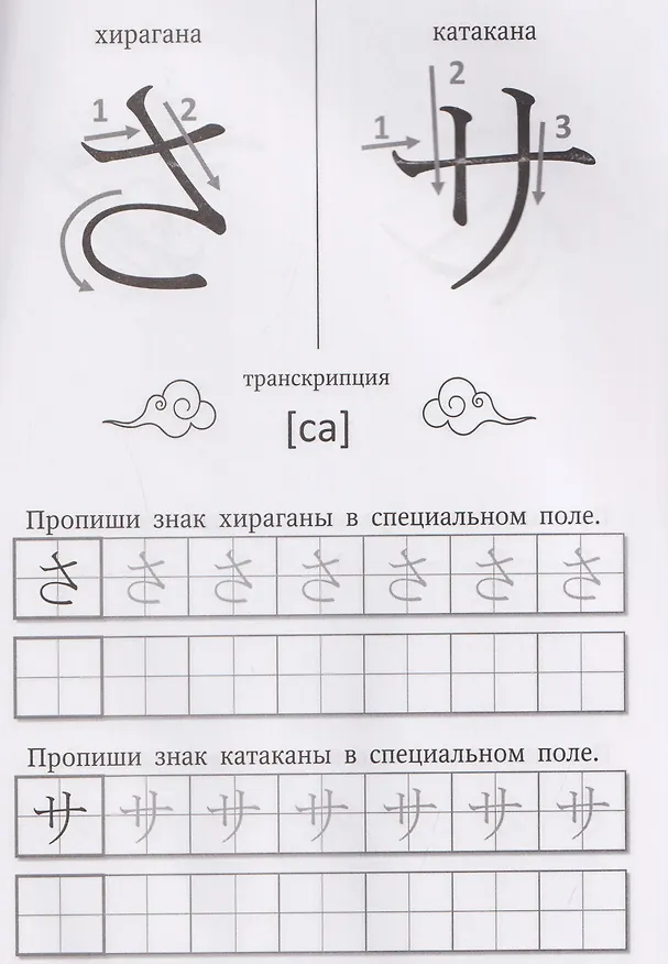 Книга Пиши по-японски: хирагана и катакана () — 3