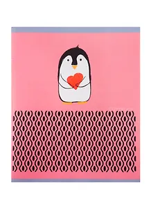 Тетрадь в клетку Unnika, "Приключения пингвина", 48 листов, в ассортименте